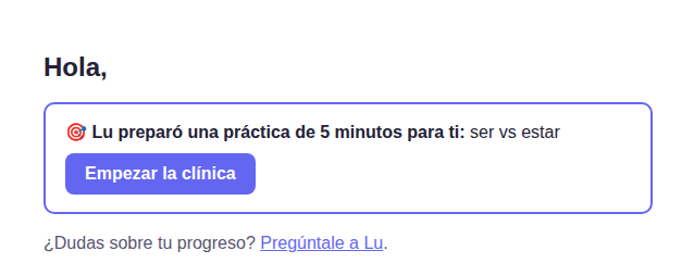 El correo semanal con la invitación a la clínica